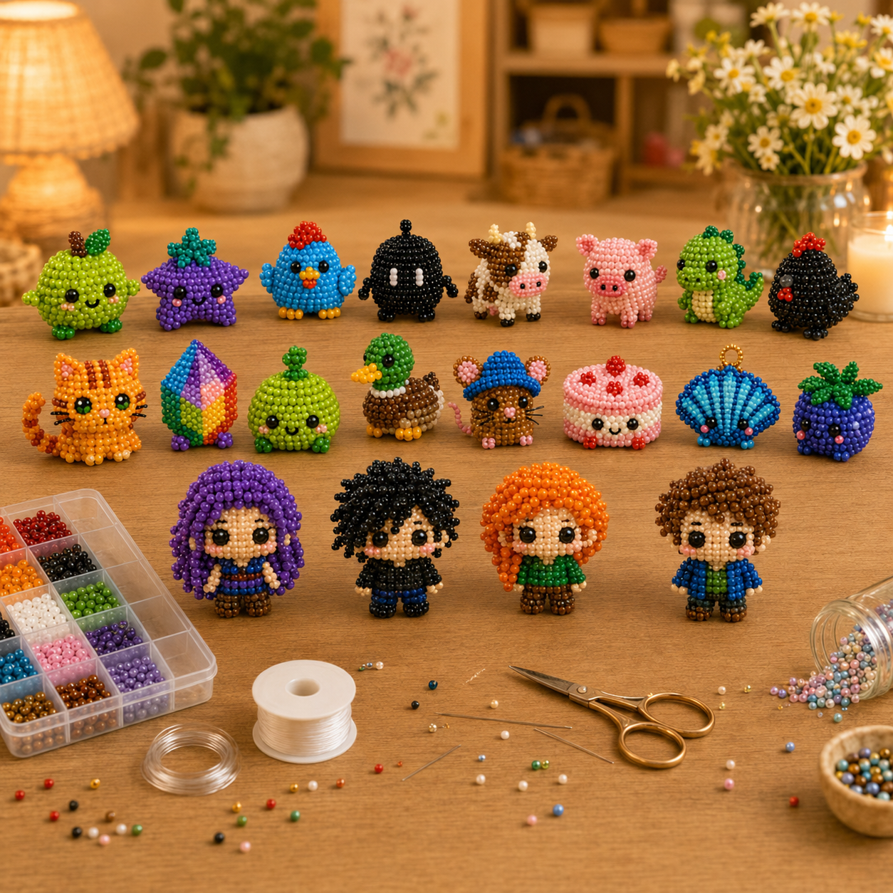 3D Stardew Valley Inspired Beading DIY Kit - A Gift for Stardew Valley Fans