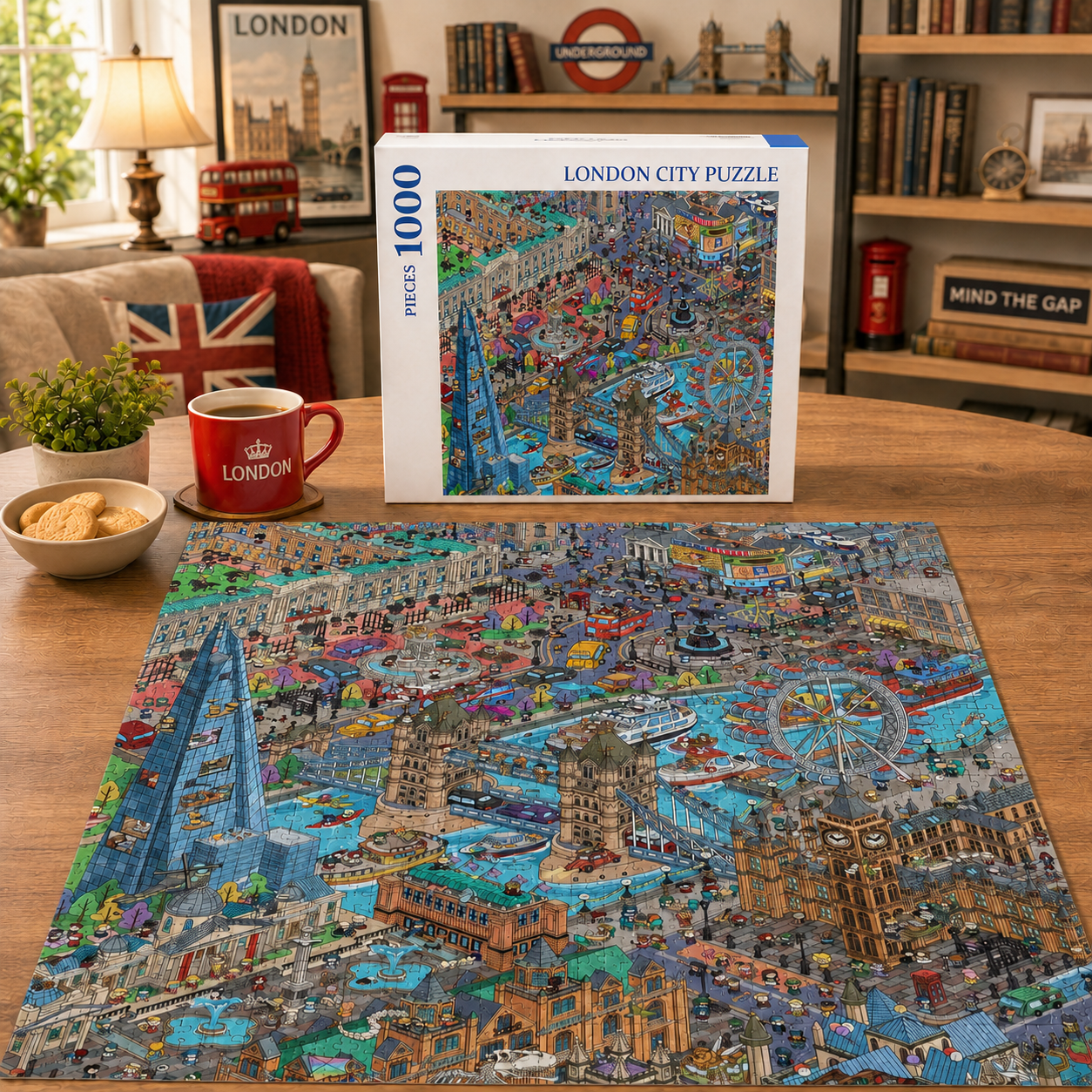  Around the World City Adventure Puzzle-Choose your favorite city
