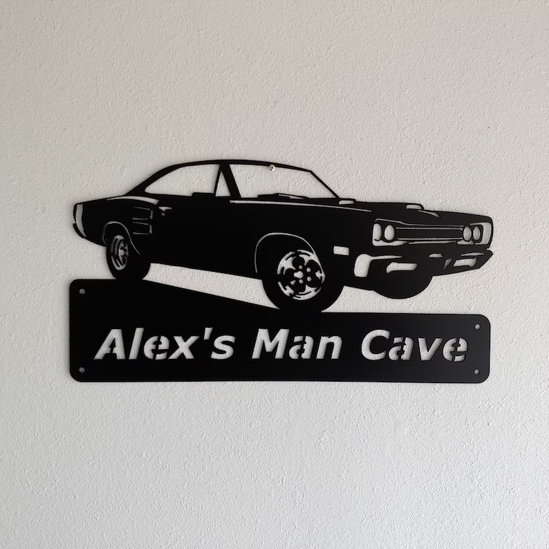 Classic 1969 Coronet-Personalized Metal Wall Art