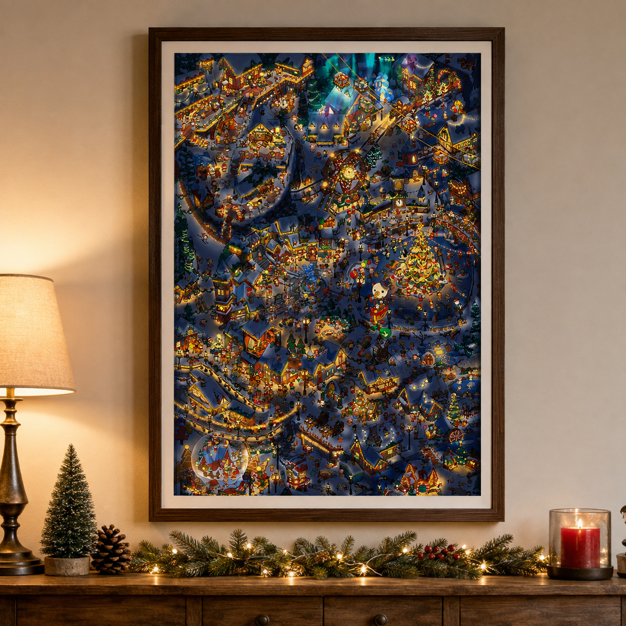 Cozy Village Holiday Nights Puzzle – Spirit’s Eve & Christmas Eve
