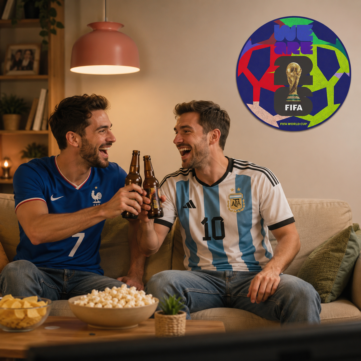 FIFA World Cup 2026 Edition Soccer Puzzle for Adults 200 Pieces -Fans Collectible