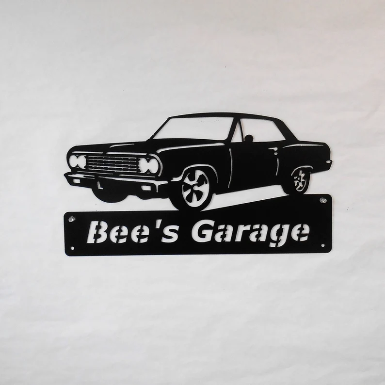 1964 Chevrolet Chevelle-Chevy Truck-Personalized Metal Sign