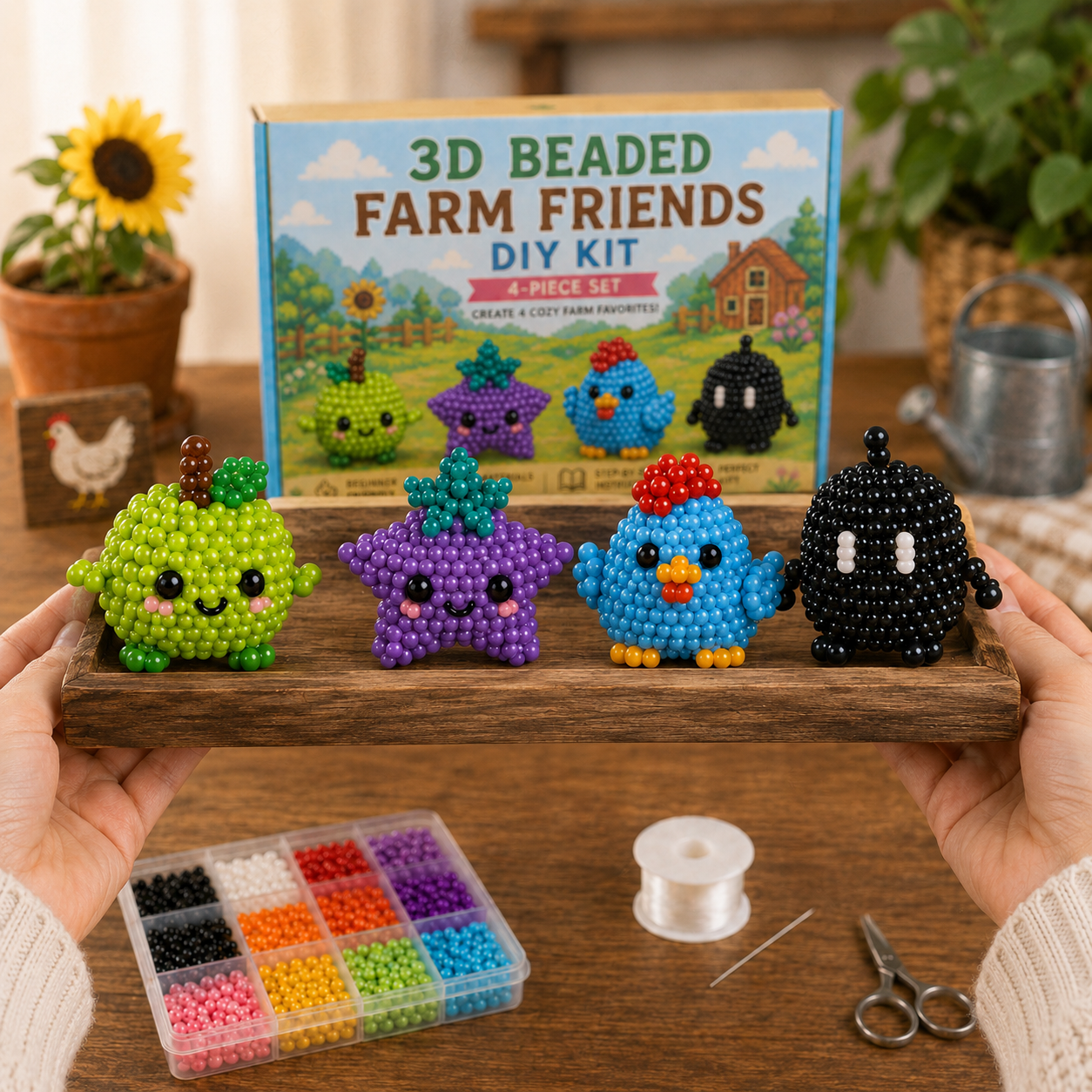 3D Stardew Valley Inspired Beading DIY Kit - A Gift for Stardew Valley Fans