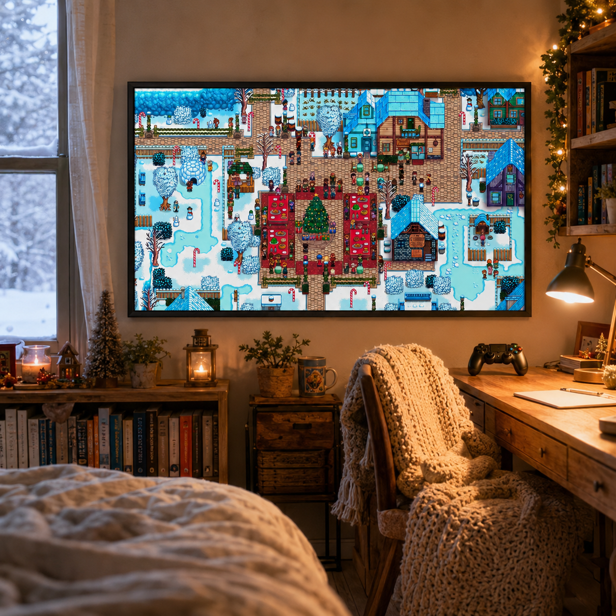 Stardew Valley Seasonal Printed Wall Decor - A Gift Every Stardew Valley Fan Will Love