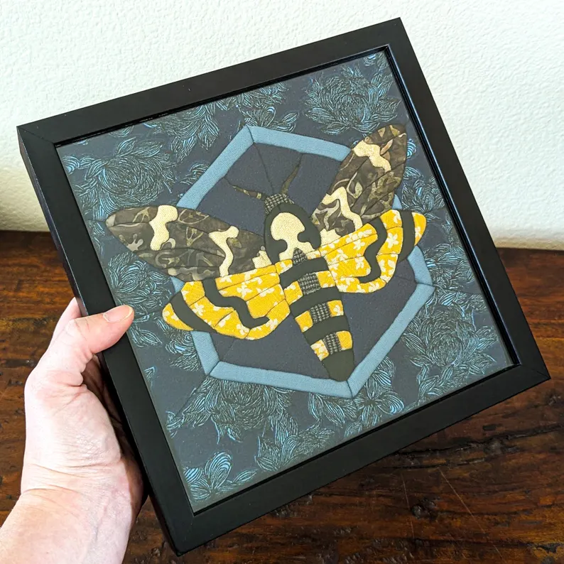 Death's Head Moth- Original Kinusaiga