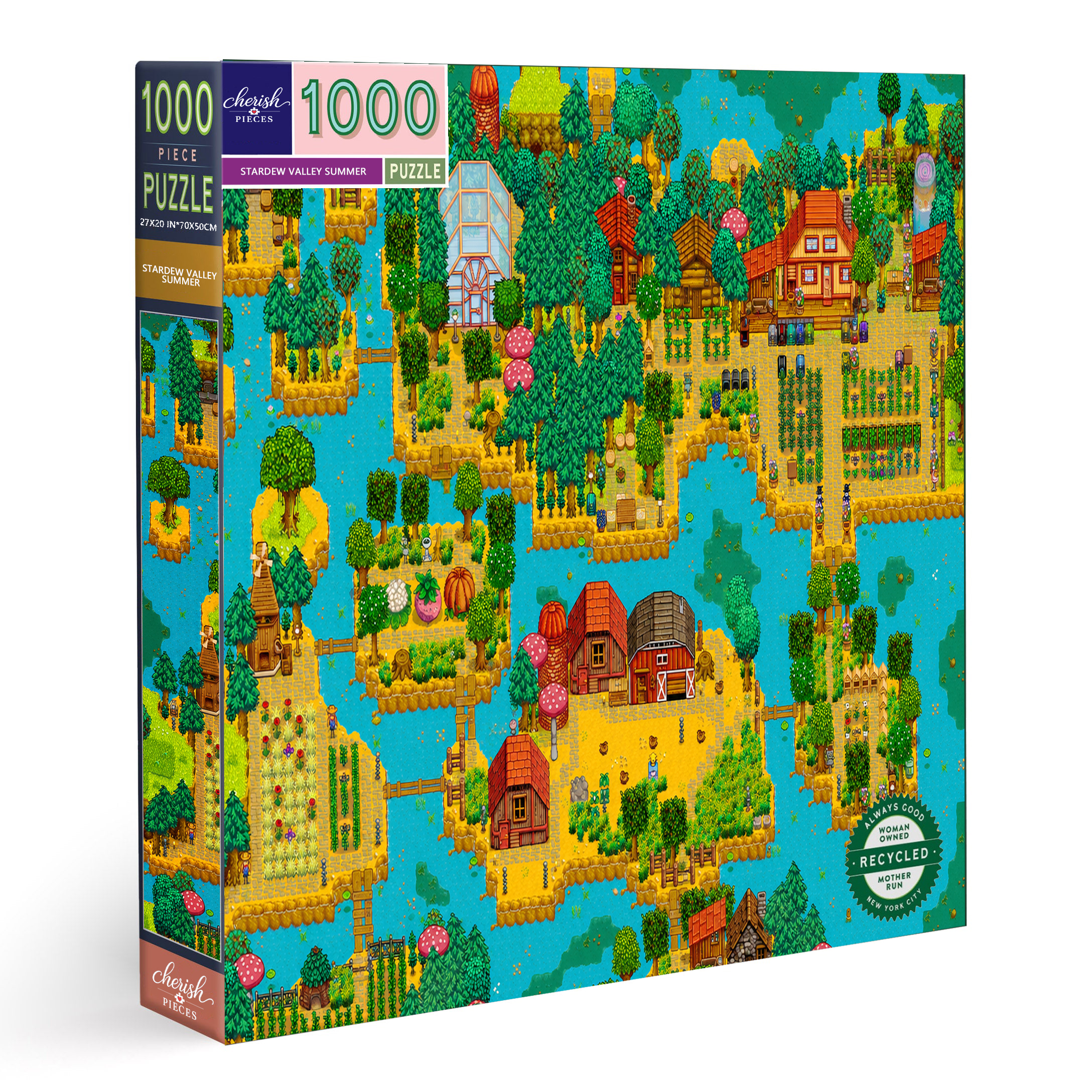 Stardew Valley Map Puzzle - The Puzzle Every Stardew Valley Fan Will Love 🌾