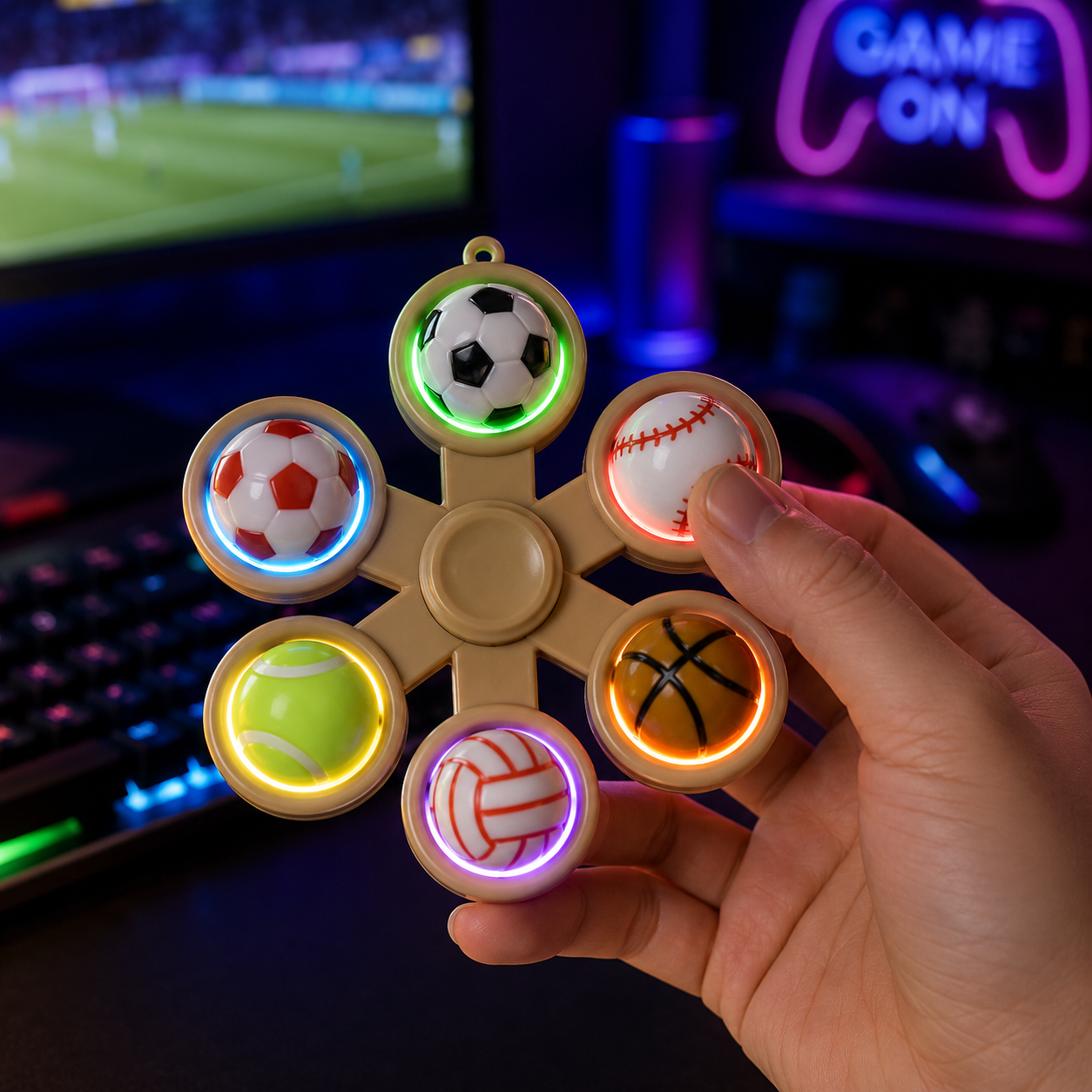 The Ultimate Soccer Fidget Toy For Fans & Stress Relief