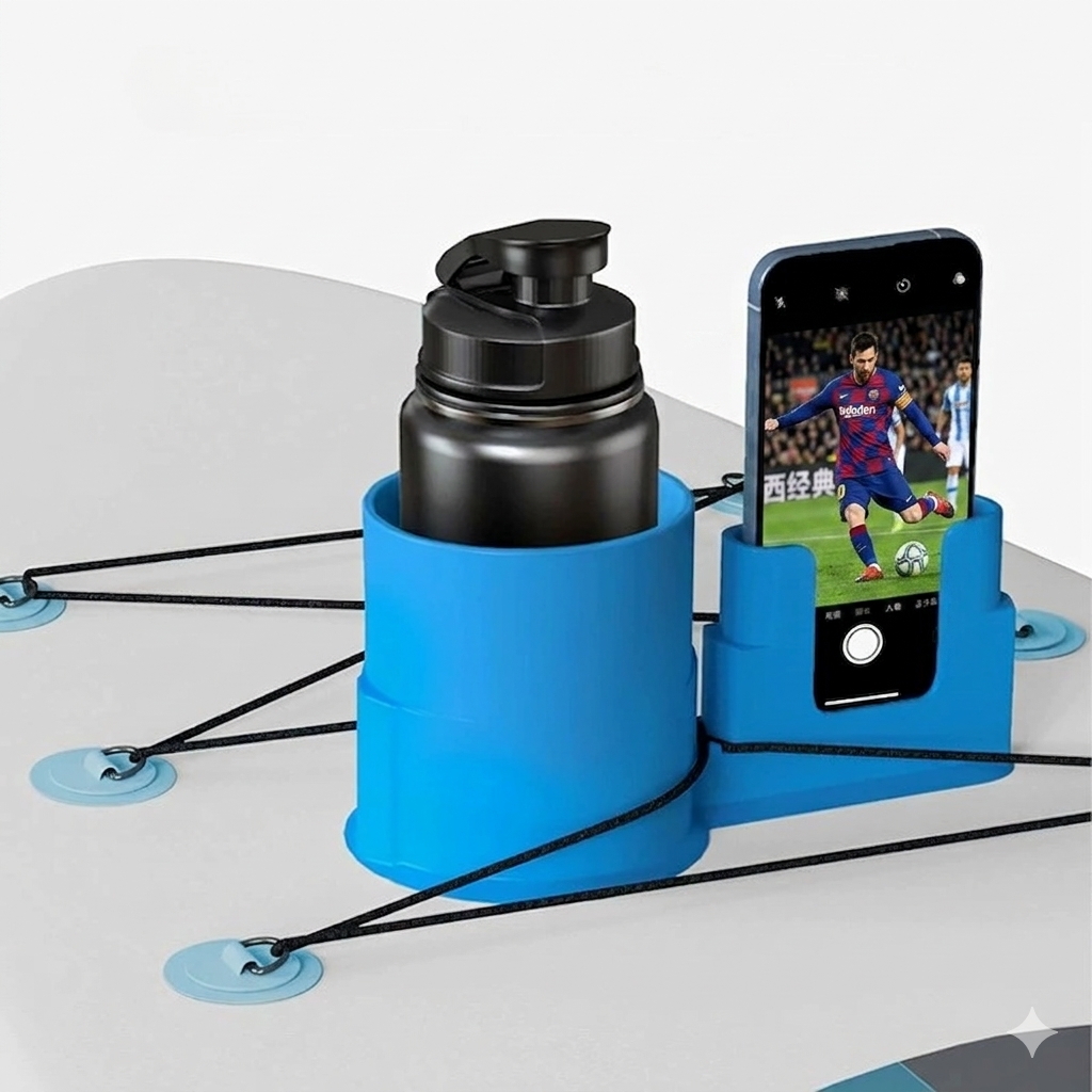 2-in-1 Drink & Phone Holder Keep Your Drink & Phone Secure On The Water