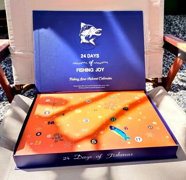 The Fishing Advent Calendar — 24 Real Lures, One Behind Every Door