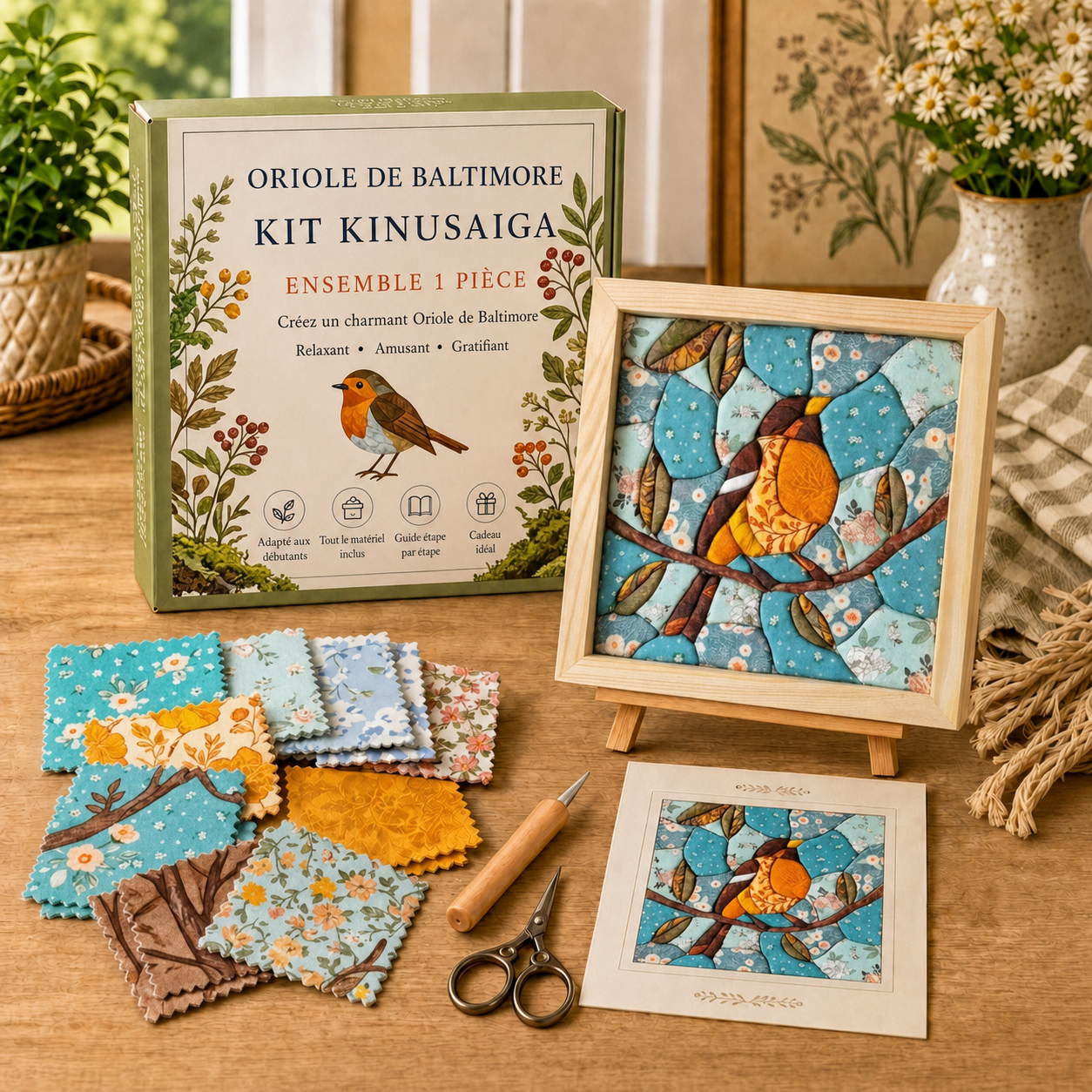 ⚡ Vente flash : -49 % sur le Oriole de Baltimore – Kit Kinusaiga original
