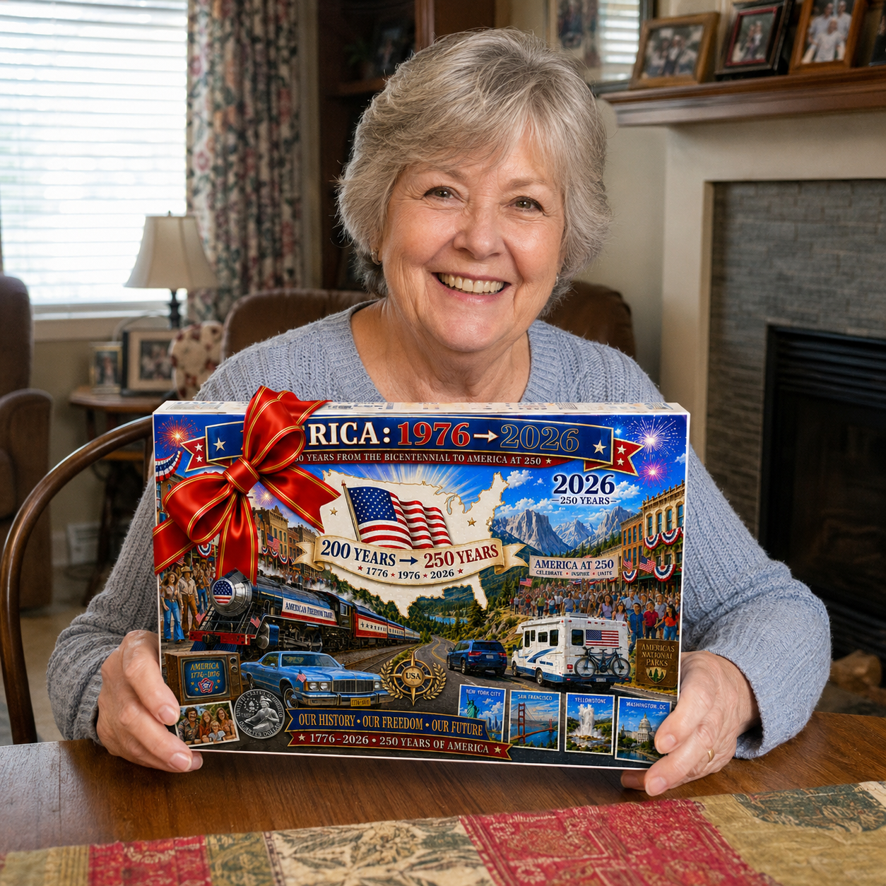 America: 1976 → 2026 – 250th Anniversary Collector’s Puzzle