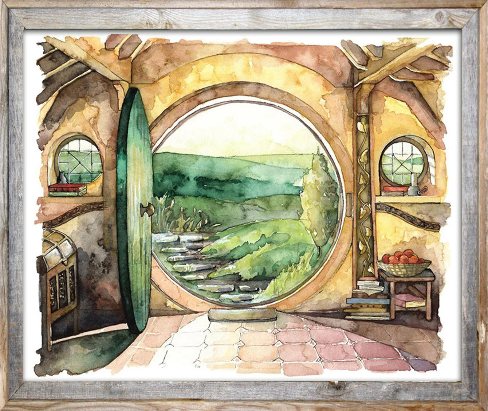 A Way Back to Bag End Jigsaw Puzzle 1000 Pieces