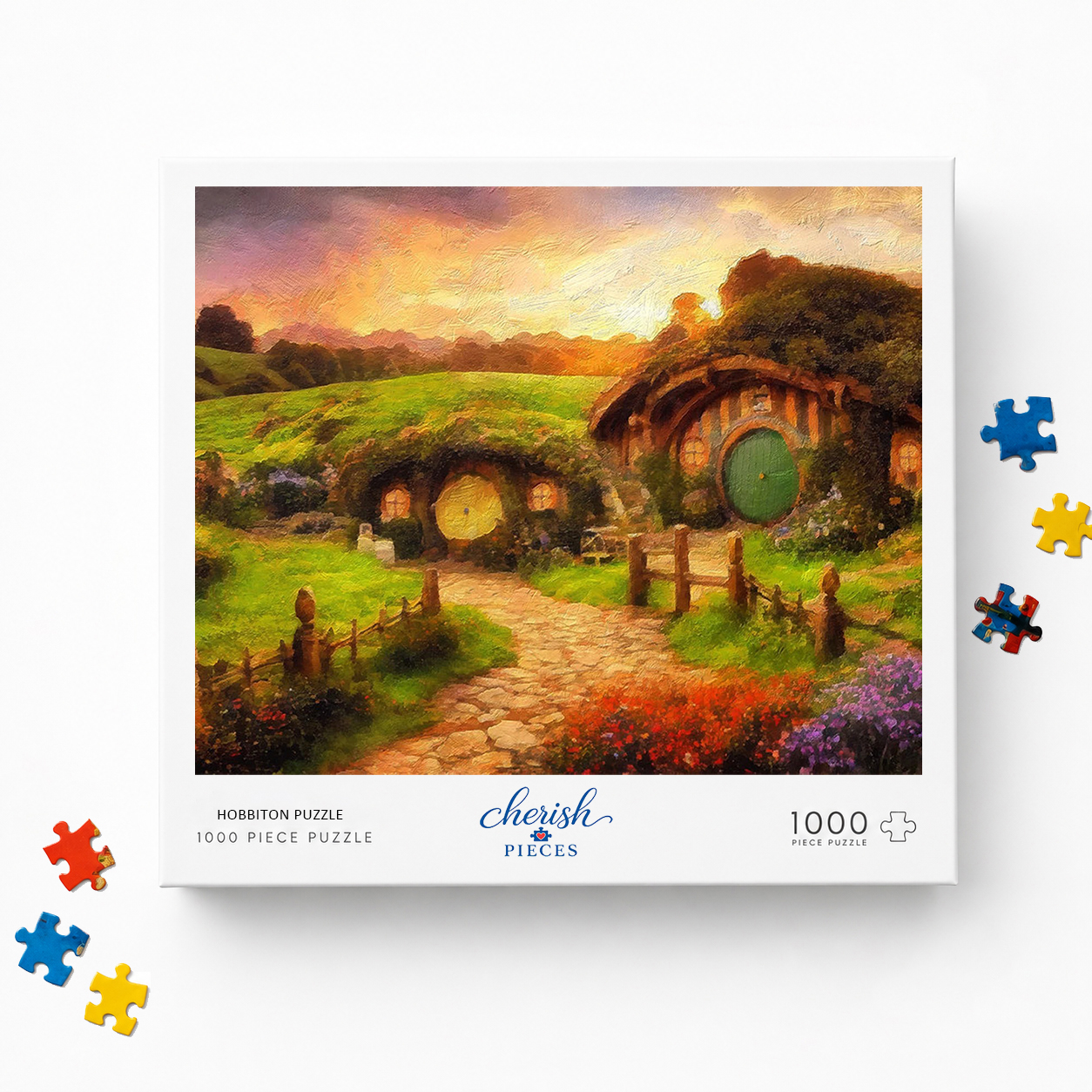 A Way Back to Bag End - 1000-Piece Jigsaw Puzzle