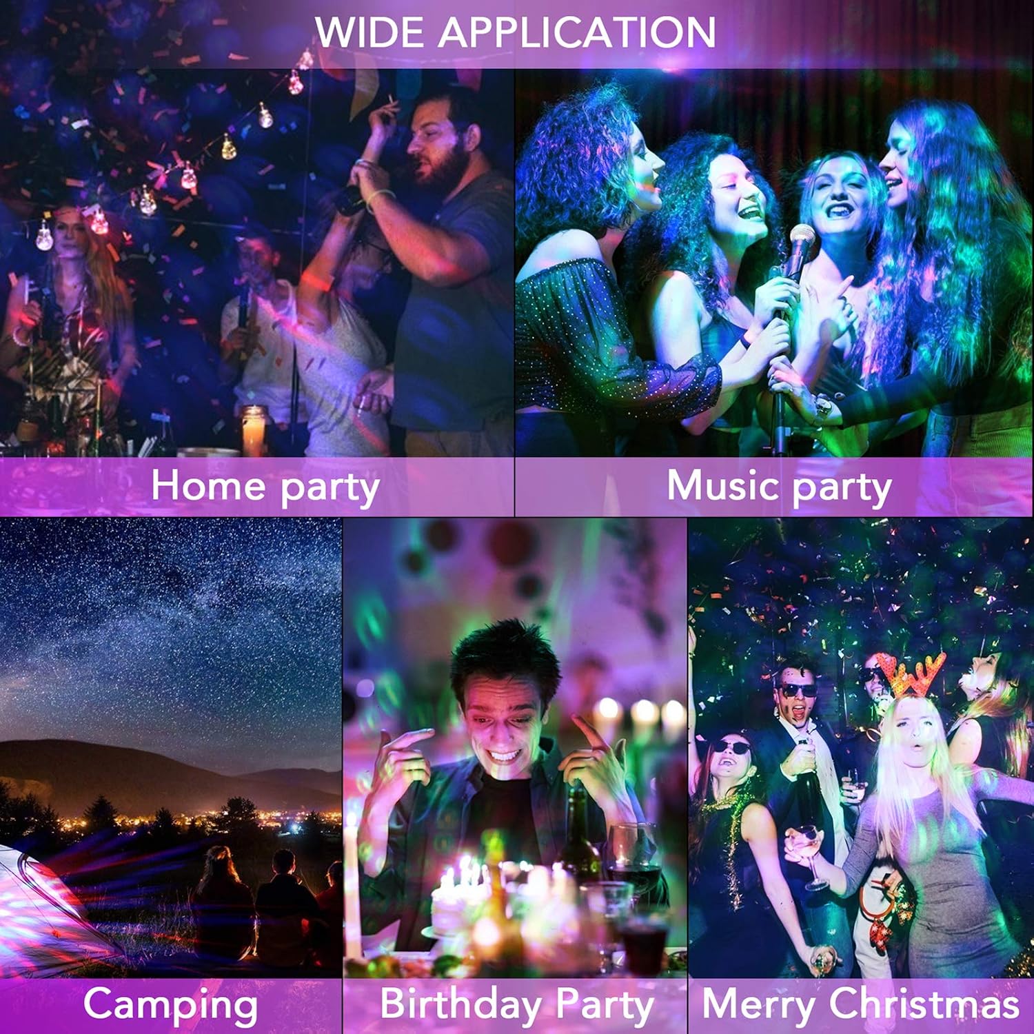 Plug & Play RGB Mini USB Disco Light for Phones – LED Party & Atmosphere Light