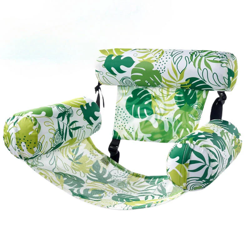 Heavy Duty Inflatable Pool Float Lounge Chair - Floating Pool Chair for Lake & Beach