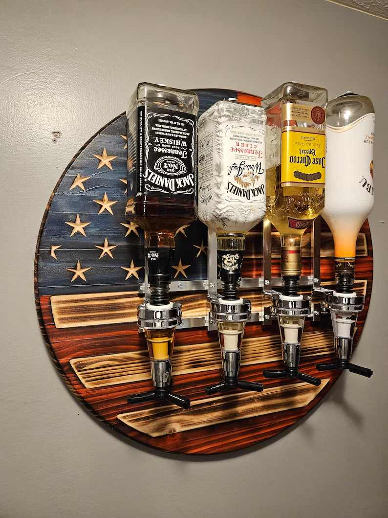 Best Gift Ideas for 2024 – U.S. Flag Wall Mounted Water Dispenser