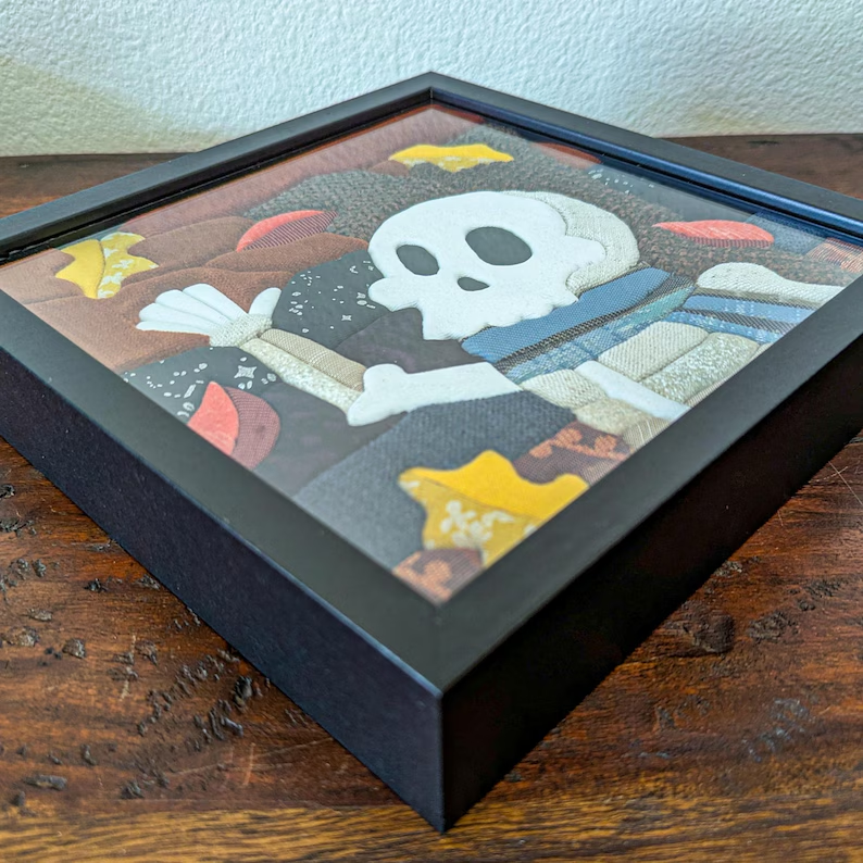 Skeleton Halloween- Original Kinusaiga