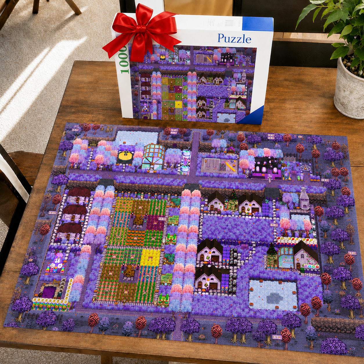 🪻 Stardew Valley Happy Halloween with Witch - The Puzzle Every Stardew Valley Fan Will Love 🌾