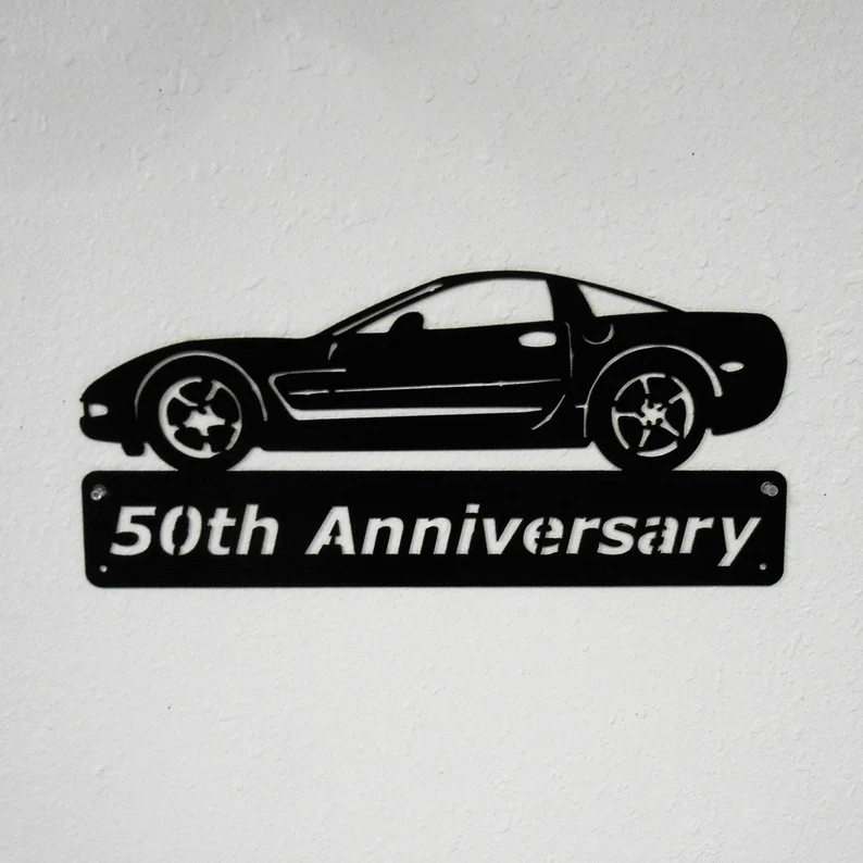 2003 Chevrolet Corvette-Personalized Metal Wall Art