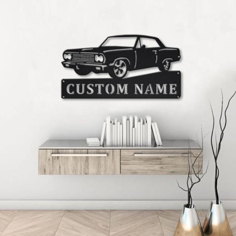 1964 Chevrolet Chevelle-Chevy Truck-Personalized Metal Sign