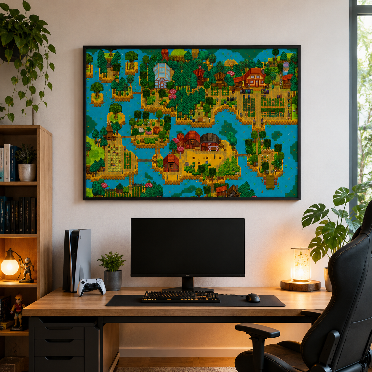 Stardew Valley Seasonal Printed Wall Decor - A Gift Every Stardew Valley Fan Will Love