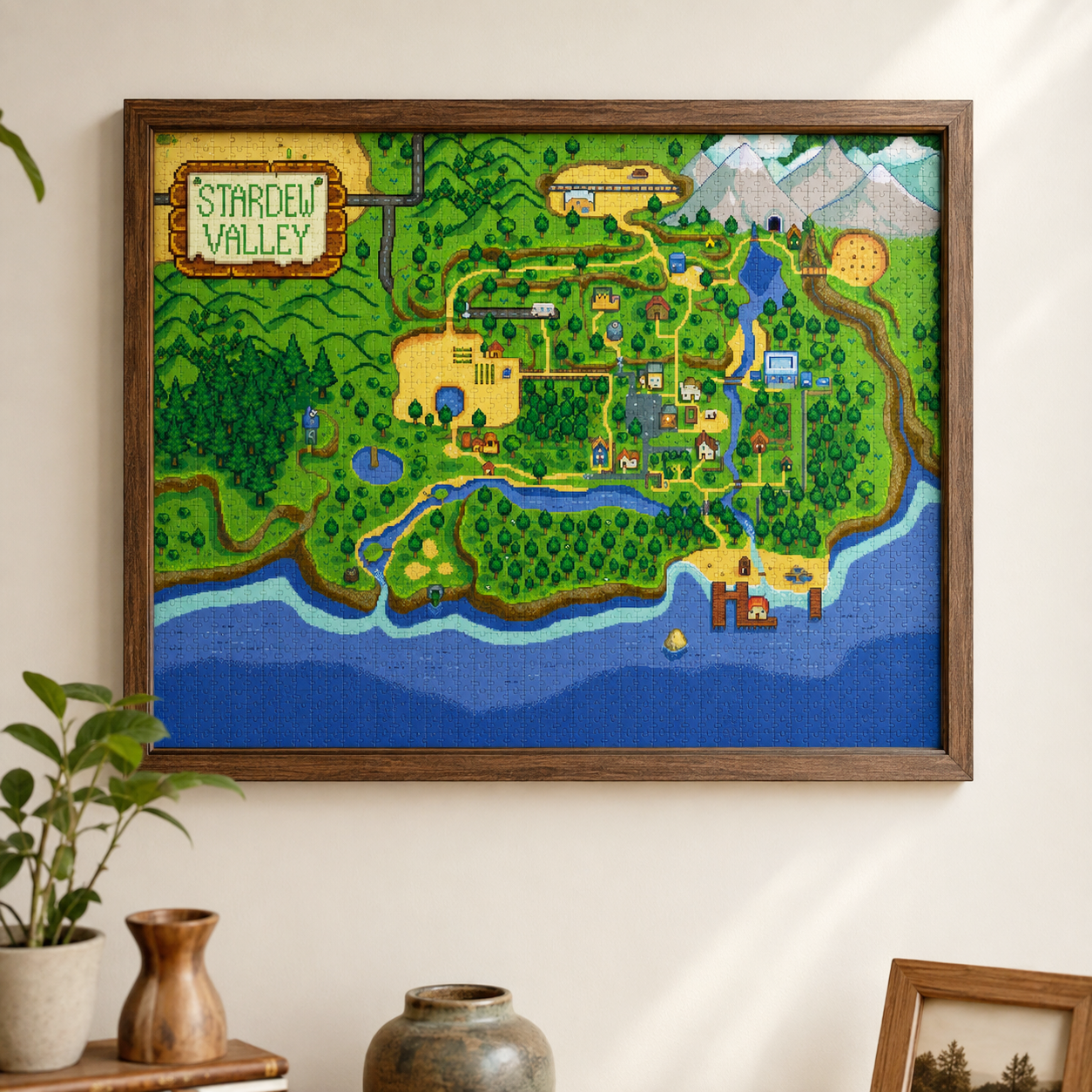 Stardew Valley Map Puzzle - The Puzzle Every Stardew Valley Fan Will Love 🌾