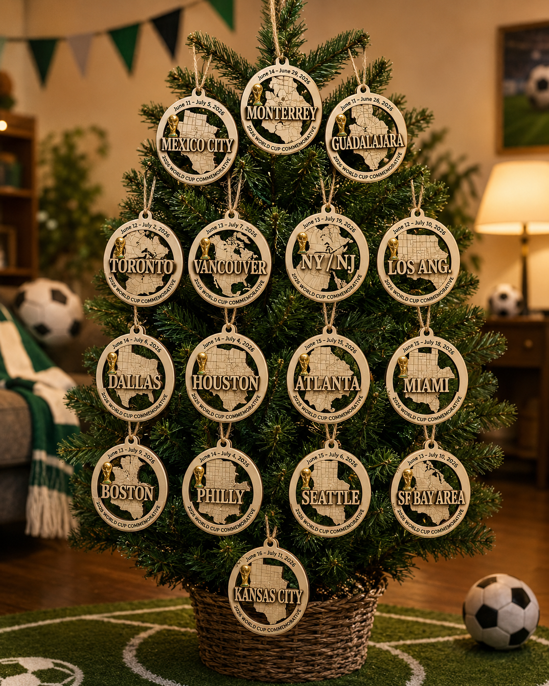 2026 World Cup Souvenirs: Including 16 host cities