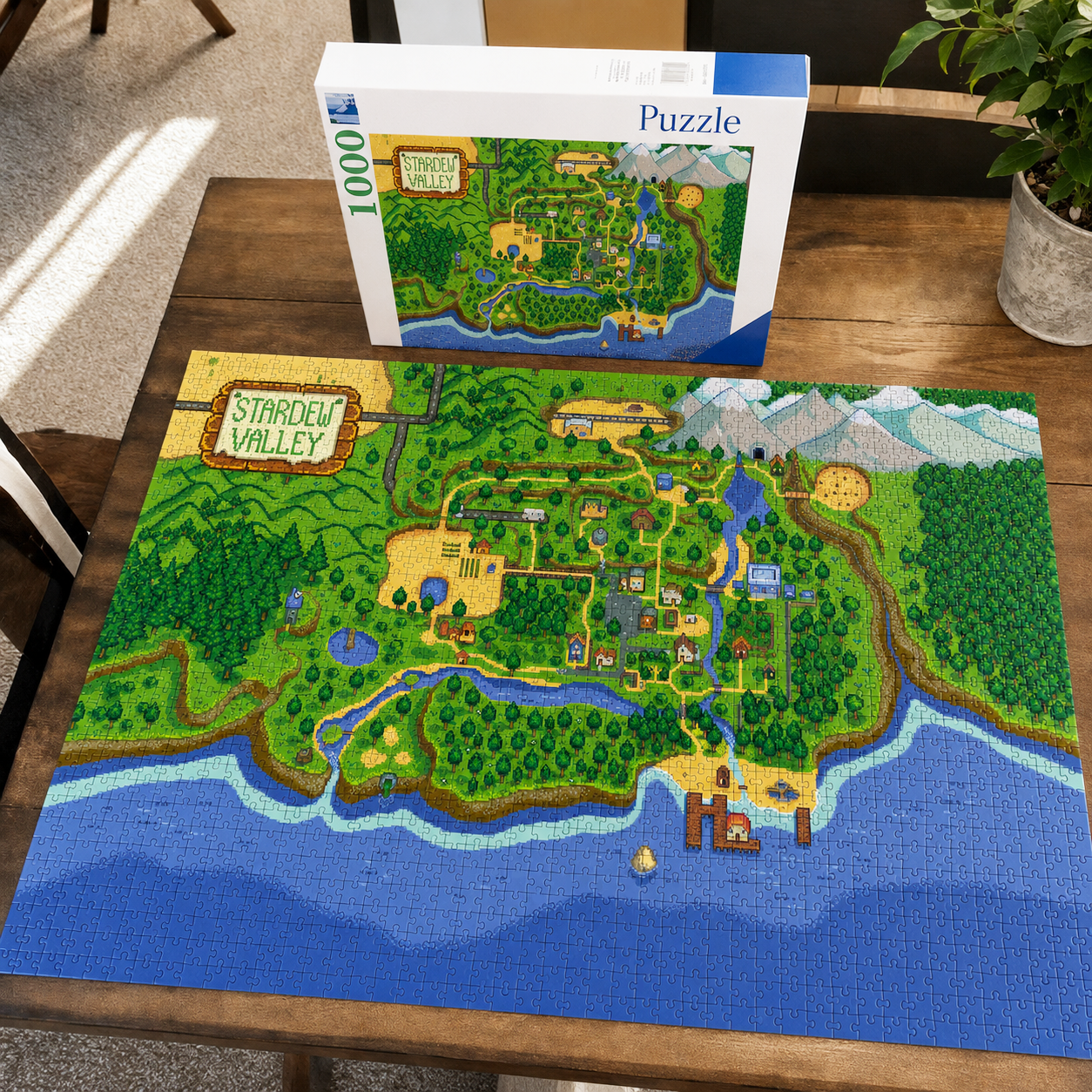Stardew Valley Map Puzzle - The Puzzle Every Stardew Valley Fan Will Love 🌾