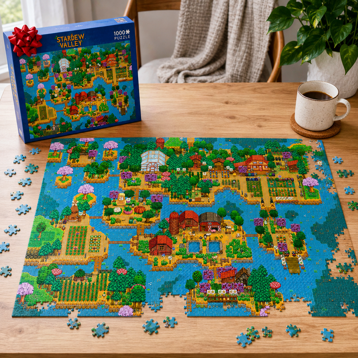 Stardew Valley Map Puzzle - The Puzzle Every Stardew Valley Fan Will Love 🌾