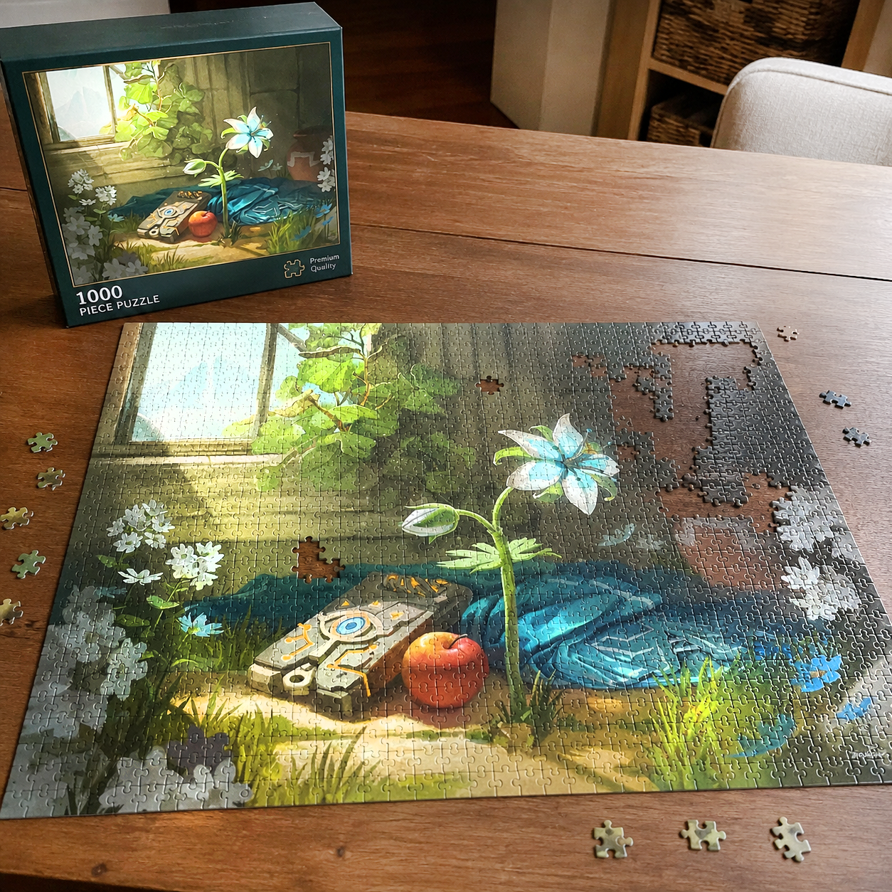 ⚔️Zelda-Hyrule Treasure Puzzle – A Must-Have for Game Fans🍄-1000 pcs