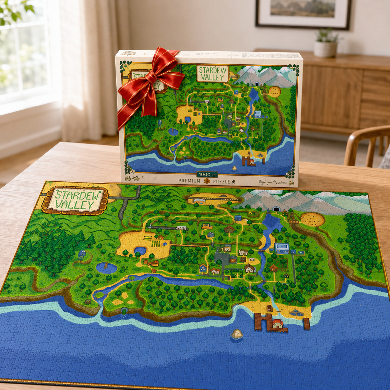 Stardew Valley Map Puzzle - The Puzzle Every Stardew Valley Fan Will Love 🌾