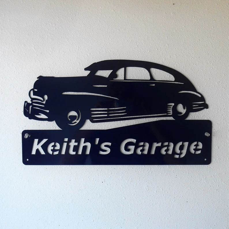 1948 Chevy, 48 Chevrolet-Personalized Metal Wall Art