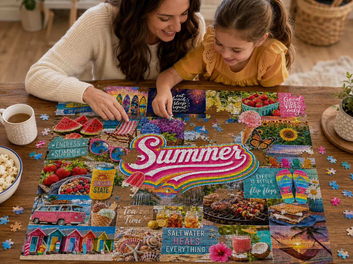 Enjoyable Summer Puzzle – 500/1000 Pieces