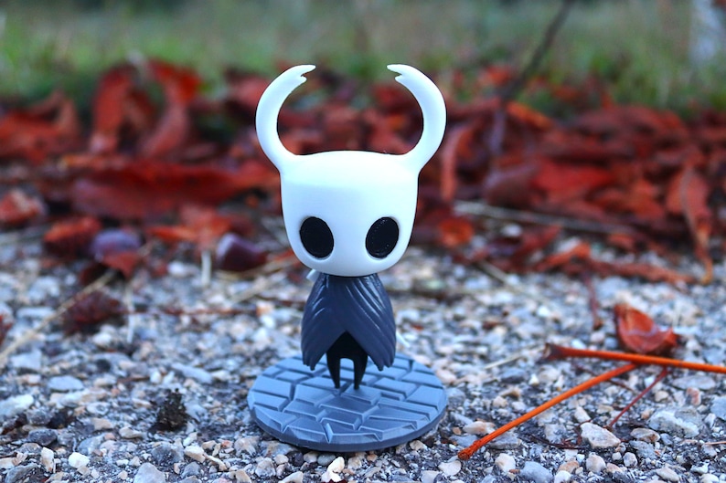 Hollow Knight & Hornet-Inspired 3D Figures, Gamer Gift, Indie Game Room Decor