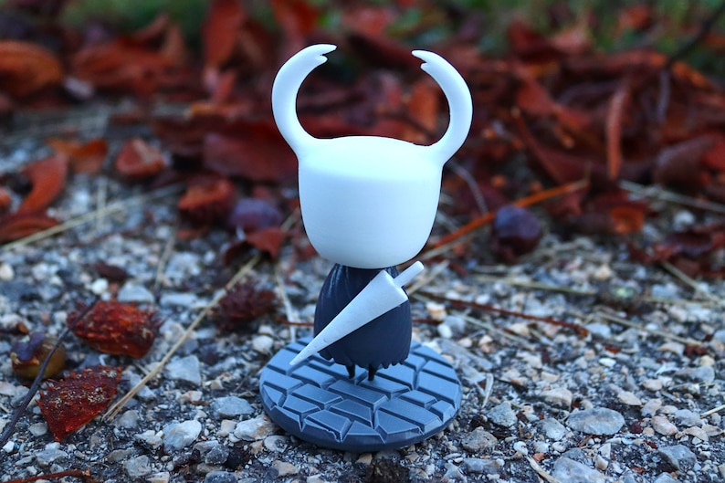 Hollow Knight & Hornet-Inspired 3D Figures, Gamer Gift, Indie Game Room Decor