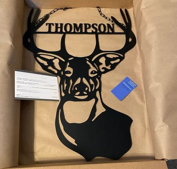 Personalized Deer Signs For The Hunter