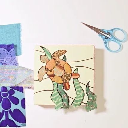 Kinusaiga Kit - Stitch-Free Fabric Art 