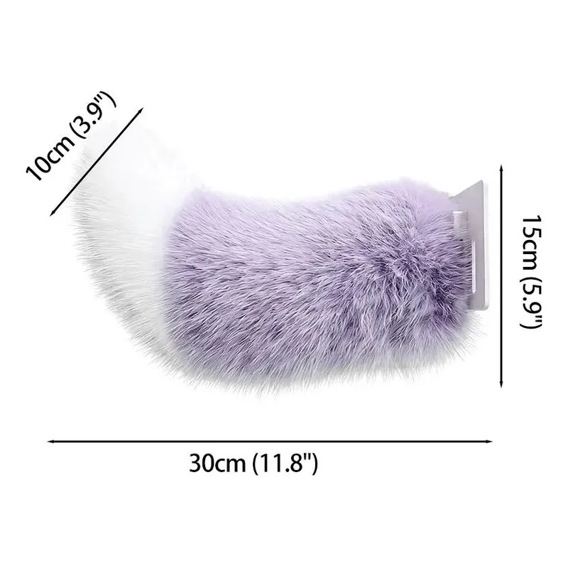 Remote-Control Fluffy Wagging Tail Car Accessory