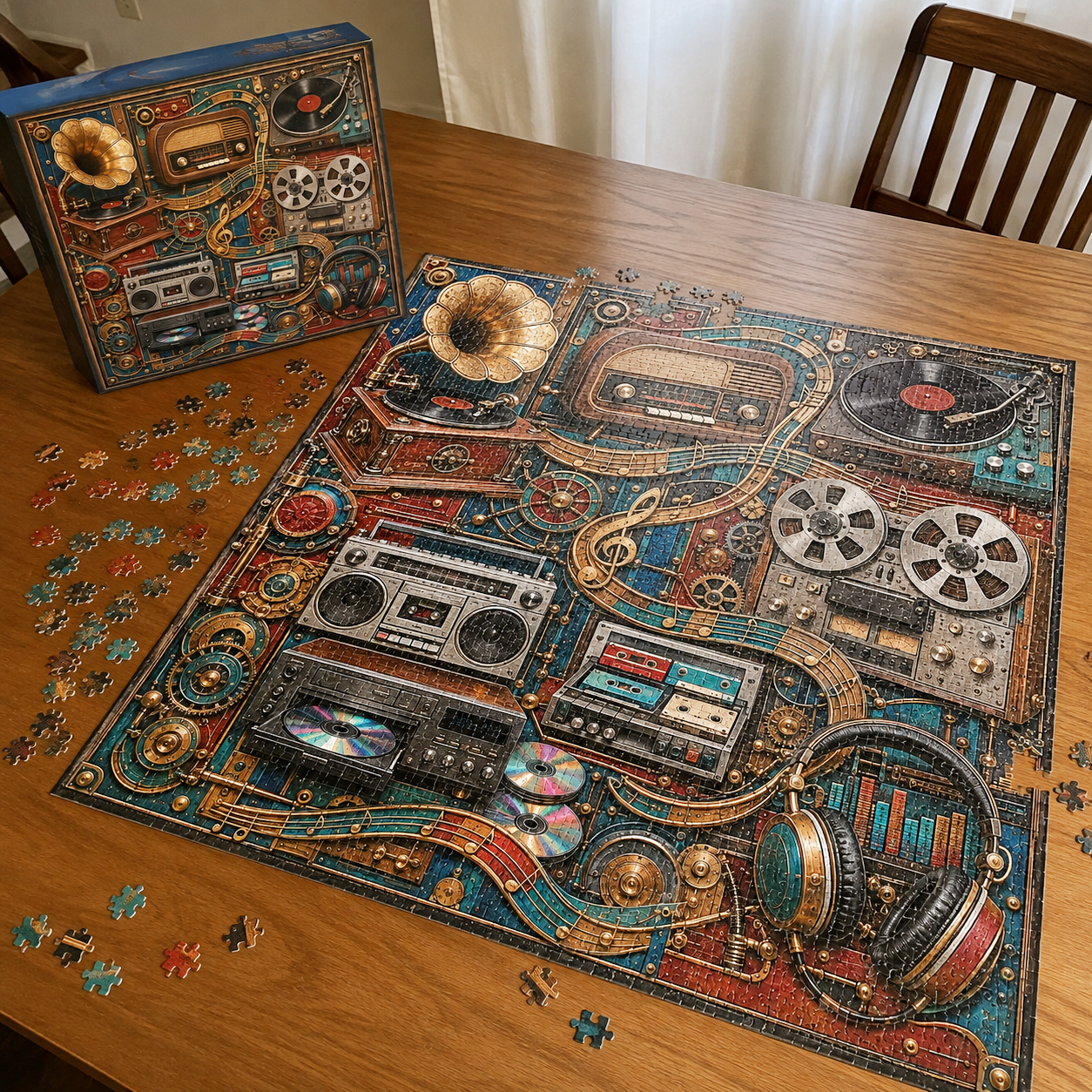 The Soundtrack of Our Lives — Vintage Music Jigsaw Puzzle