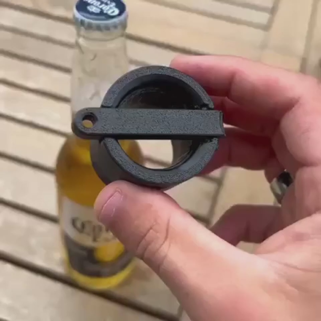The Blast Cap Bottle Opener - Perfect Party Gadget
