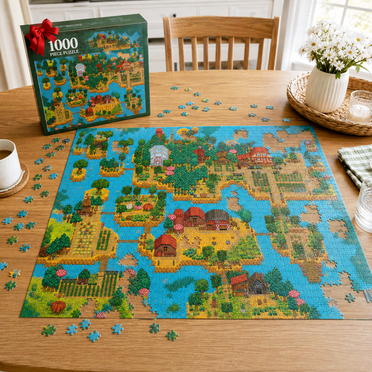 Stardew Valley Map Puzzle - The Puzzle Every Stardew Valley Fan Will Love 🌾