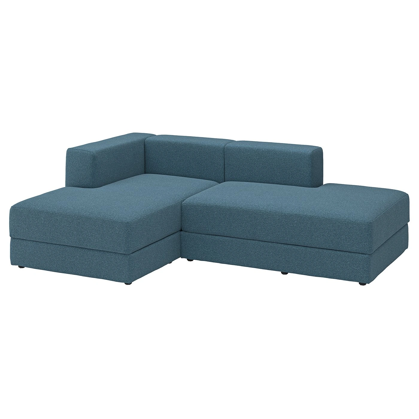 Chaise longue módulos gris-azul oscuro para sala de estar-orderlumo
