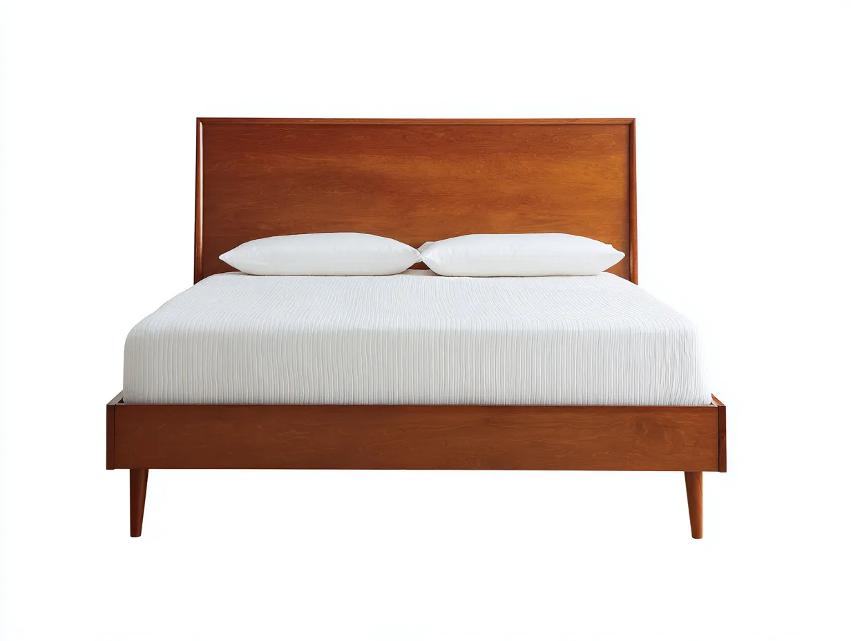 Cama doble de metal con cabecero de barrotes 200x160x104 cm - negro grafito - para dormitorio - estilo industrial minimalista