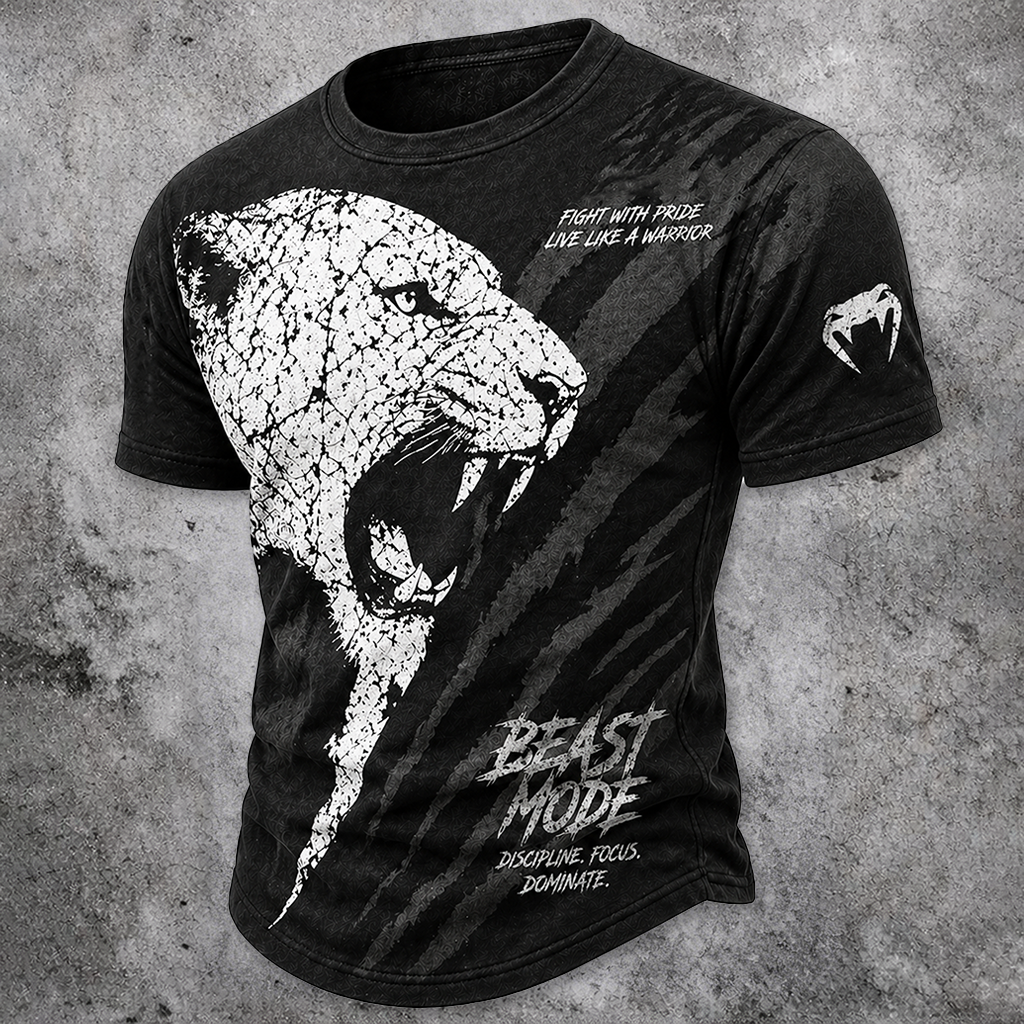 Norse Rune Black T-Shirt - NorseKin front view