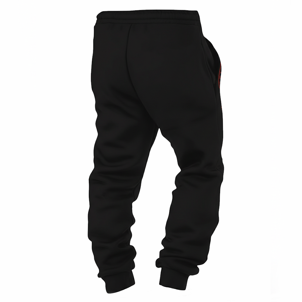 Viking Totem Art Vintage Print Sweatpants - NorseKin detail view 7