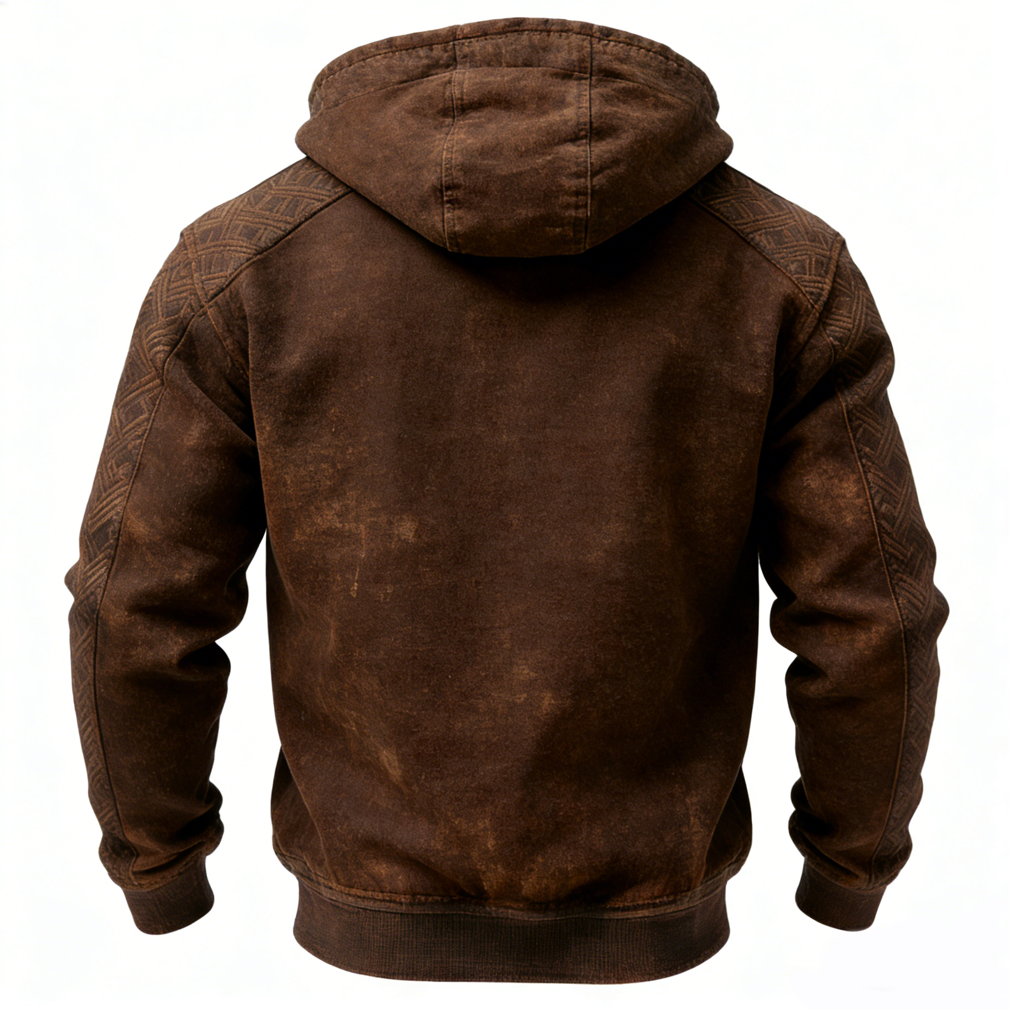 Norse Rune Fleece Full-Zip Hoodie - NorseKin detail view 9