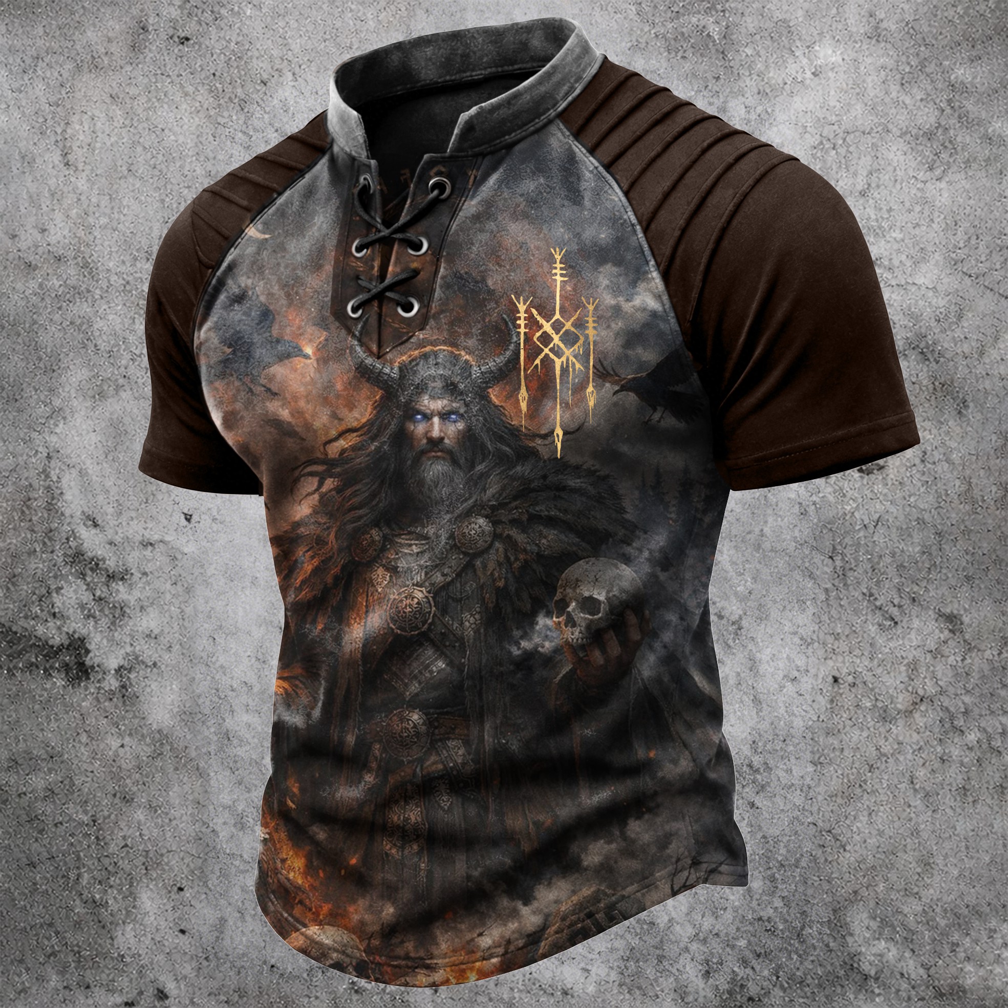Norse Rune T-Shirt - NorseKin detail view 2