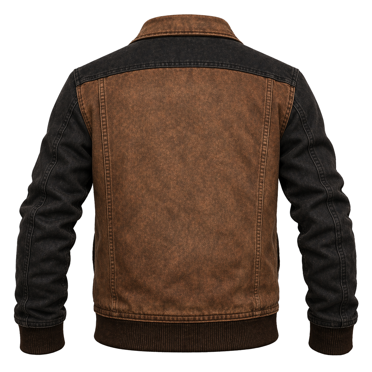 Raven Brown Jacket - NorseKin detail view 2