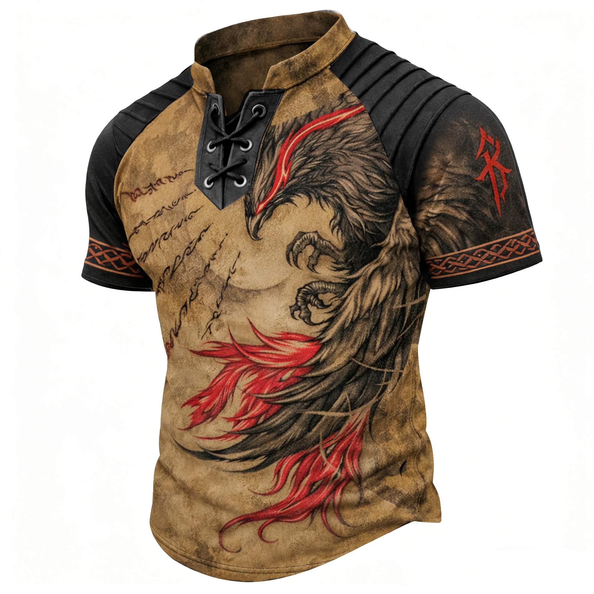 Norse Rune T-Shirt - Viking - NorseKin detail view 3