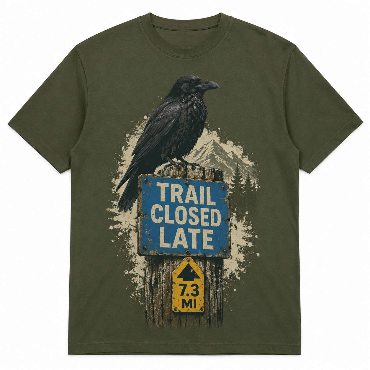 Closed Trail Raven T-Shirt